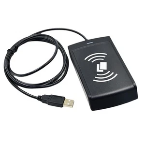 USB-RFID-Lesegerät, IC-Kartenleser, NFC-Kartenleser, USB-HID-Smartcard-Lese4063 - Afbeelding 1 van 7