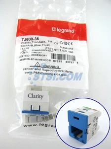 Jack Ortronics OR-TJ600-36 TracJack Cat6, azul oscuro ~STSI - Imagen 1 de 4