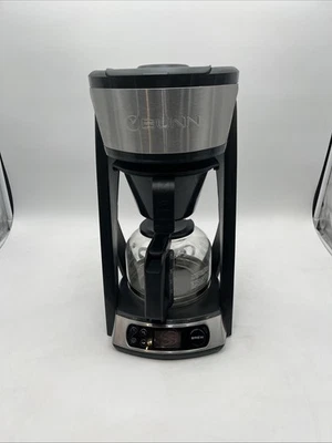 BUNN Heat N Brew Programmable Coffee Maker 10 cup Stainless Steel Model HB Works - Image 1 of 4
