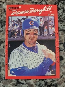 1990 Donruss #167 Damon Berryhill Chicago Cubs - Picture 1 of 2