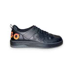 HUGO Kilian Tenn Sneakers Uomo Nero Artigianale Stile Pelle US 8 (UK 7 EU 41) - Foto 1 di 7