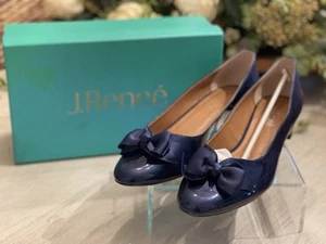 J. Renee Cameo Black Patent Leather Pump Women's Shoes Size 13 New In Box - Picture 1 of 7