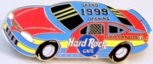 Hard Rock Cafe INDIANAPOLIS 1999 GRAND OPENING Race Car PIN GO - Picture 1 of 1