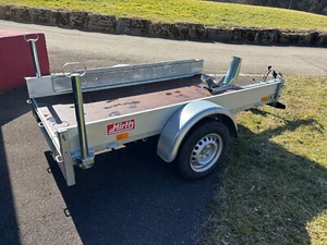 Motorradanhänger Hirth einachsig nur 1 x benutzt - Bild 1 von 12