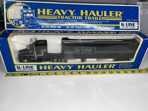 K-LINE ELECTRIC TRAINS DIE-CAST HEAVY HAULER TRACTOR TRAILER - Picture 1 of 2