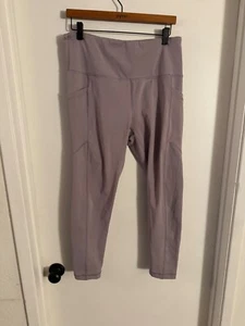 Women "90 Degree by Reflex" light mauve, high waist leggings Size XL - Picture 1 of 2