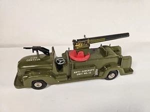 Marx Army Anti-Aircraft Unit No. 12 • Fire Control Friction Truck • Hard Plastic - Picture 1 of 12