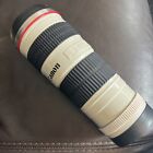 Canon 70-200mm Camera Lens Shape Insulated Stainless Steel Coffee Travel Mug