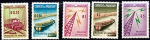 Stamps, Paraguay, 1961, Set of 5, MNH, Paraguay en Marcha, Sc. 577-581-Lot 424 - Picture 1 of 1