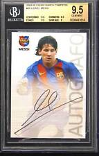 2004-05 Panini Mega Cracks Barca Campeon #89 Lionel Messi Rookie RC BGS 9.5 GEM