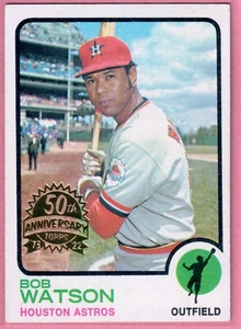 2023 Topps Heritage High Number Bob Watson 1974 recompra Astros SP - Imagen 1 de 2