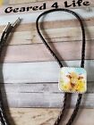 CONCHO Leather Bolo Tie Necklace  Western concho necklace,  WOMENS western wear