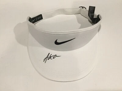 Amanda Anisimova Signed Autographed NIKE Visor PSA DNA COA b - Image 1 of 2