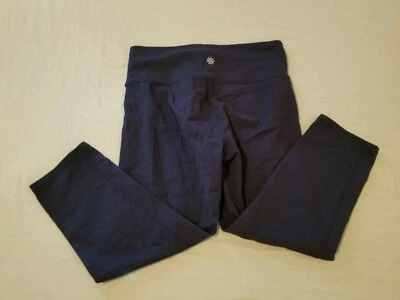 Pantalones de atleta para mujer M azul medio atlético gimnasio entrenamiento yoga Foto 1 de 4