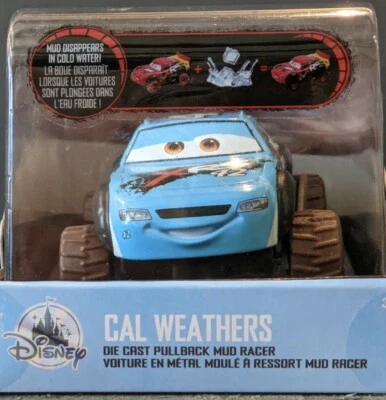 Disney Pixar Cars Die Cast Pullback Mud Racer Cal Weathers #42 (NUEVO EN CAJA) Foto 1 de 4