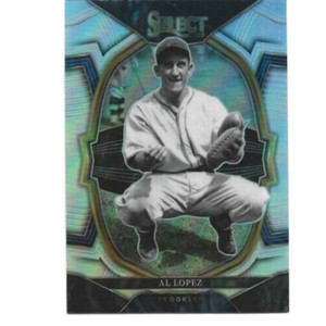 2023 Panini Select Brooklyn Dodgers AL Lopez Prizm card