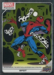 #101 Spot / Spider-man (2023 MARVEL PLATINUM, Upper Deck) NEAR MINT NM Foil Card - Picture 1 of 2