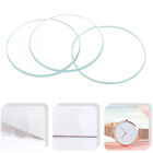  6 Pcs Watch Glass Lens Watches Screen Cover Protective Film Round