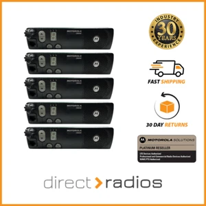 Motorola CM340 Lo Band (66-88 Mhz) MSA Rally Mobile/Vehicle Two Way Radio x 5 - Picture 1 of 6