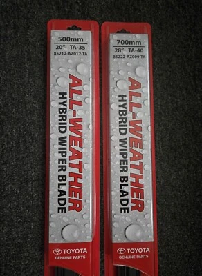 2011-2019 Sienna Genuine Toyota Front Wiper Blade Set 1L 1F - Изображение 1 из 3