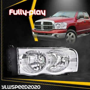 HIGH/LOW BEAM HEADLIGHTS FIT FOR 2002-05 DODGE RAM 1500 2500 350 LEFT & RIGHT - Foto 1 di 9