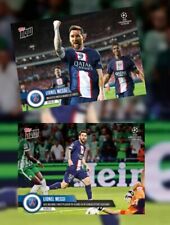 2x Lionel Messi - Topps Now UEFA Champions League 2022/2023 - PSG #27 + #33