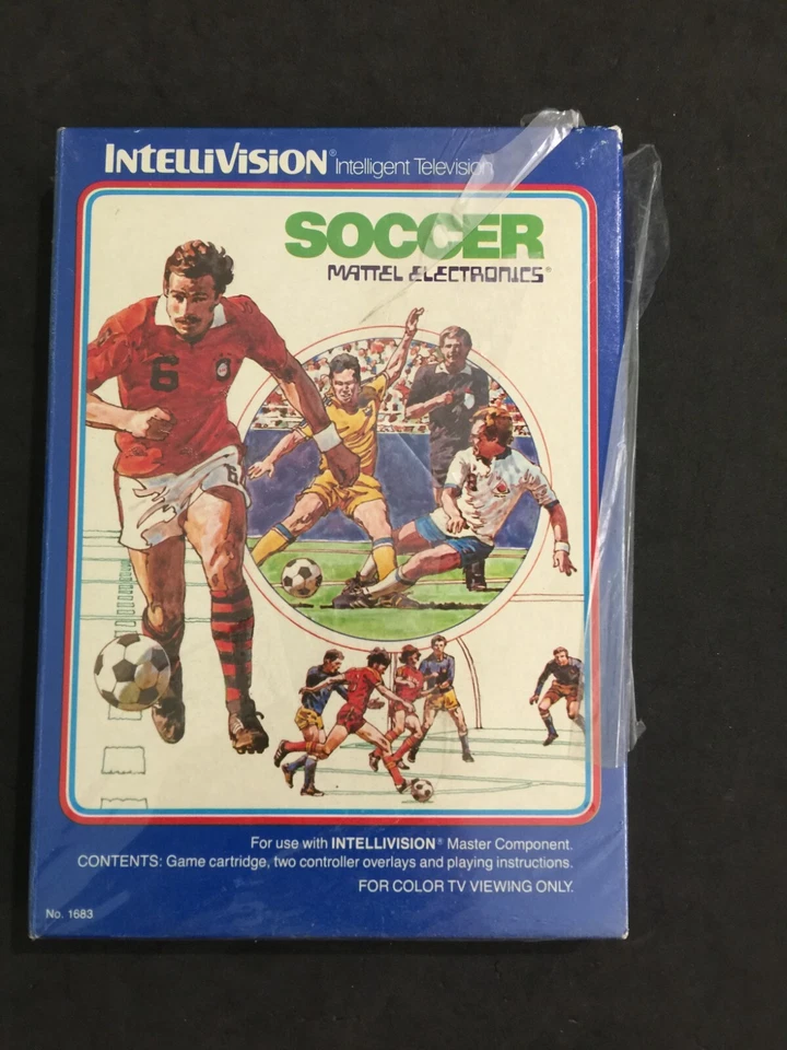 Soccer Intellivision Mattel Pal Italiano Nuevo Sellado - Imagen 1 de 4