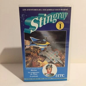 Stingray Vol 1 VHS SECAM French Dubbed Edition Gerry Anderson Supermarionation - Picture 1 of 5