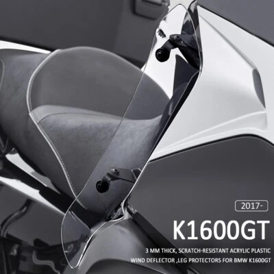 Protector de pierna para BMW K1600GT 2017-2021 guardabarros de extensión de viento para motocicleta Foto 1 de 4