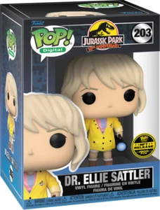 Funko Pop! Digitale: Jurassic Park - Dr Ellie Sattler (leggendario LE 1900 PZ) #20 - Foto 1 di 1
