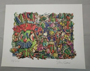 Steven Cerio signed Blotter Kunstdruck Limited Edition Kunst - Bild 1 von 5