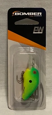 Bomber Fat A 4F Crankbait Discontinued Lime/Chartreuse - Image 1 of 2
