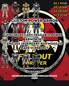 Fallout 76-PC-Power Armor PERSONALIZZATO - Foto 1 di 1