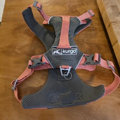 Arnés Kurgo Journey Air para perros talla grande rosa coral POG30-17338 Foto 1 de 4