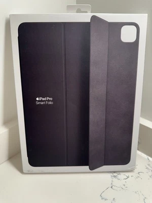 Apple Smart Folio for 12.9" iPad Pro 3rd 4th 5th Gen - Black - GENUINE BRAND NEW - Image 1 of 4
