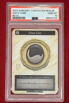 2023 SORCERY: CONTESTED REALM ONYX CORE BETA PSA 10 - Image 1 of 4