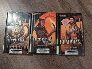 Magic The Gathering Kamigawa Cycle Books 1, 2 And 3 Set Ex-Library - Picture 1 of 8