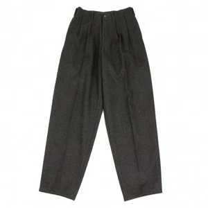 Y's for men Flannel Wool Tuck Pants Size S(K-111309) - Picture 1 of 11