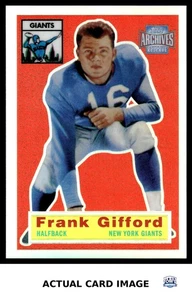 2001 Topps Archives Reserve #53 FRANK GIFFORD New York Giants HOF Set-Break NM - Picture 1 of 4