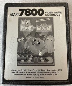 Ms. Pac-Man (Atari 7800, 1986)  Tested