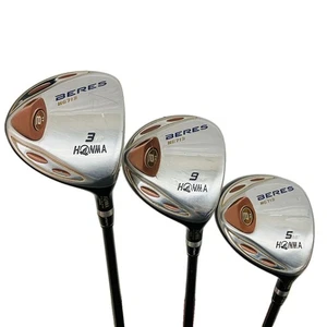 HONMA GOLF BERES MG713 Fairway Wood 3pcs Set Flex-R ARMRQ UD49 With H/C - Picture 1 of 7