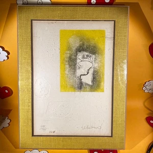 Lebadang (aka Hoi), gelber Baum, Radierung mit Relief, mit Bleistift signiert - Bild 1 von 9