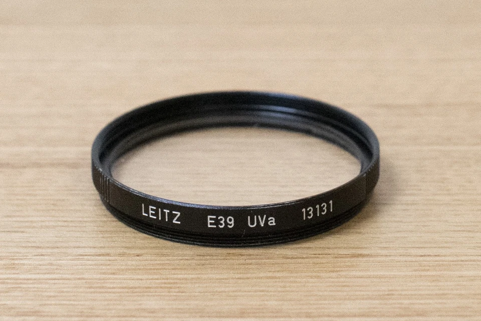 LEICA Lens Filter  LEITZ WETZLAR UVa E39 - Image 1 of 2