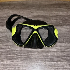 Tommy Sports Occhiali da Immersione con Copri Naso Vetro Temperato - Foto 1 di 6