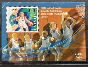 Latvia - 2009 Basketball - Sport on  stamps - MNH** Alb.4 - Picture 1 of 1