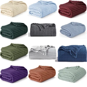 Best Cooling Blanket No Night Sweat Hot Sleepers Breathable Summer Bed Comforter - Picture 1 of 113