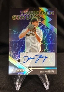 Panini 2022 Prizm Draft - Drew Thorpe - Rookie Thunder Struck Silver Auto - Bild 1 von 2