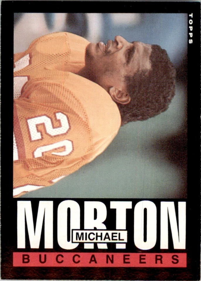 1985 TOPPS MICHAEL MORTON: TAMPA BAY BUCCANEERS #174 - Image 1 of 2