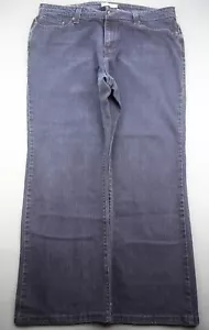 Stivali alti jeans Levi's 515 vintage donna 2006 taglio scuro taglia 20M (38x28) - Foto 1 di 8