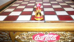 Franklin Mint COCA COLA CHESS SET PIECE replacement RED PAWN - Picture 1 of 4